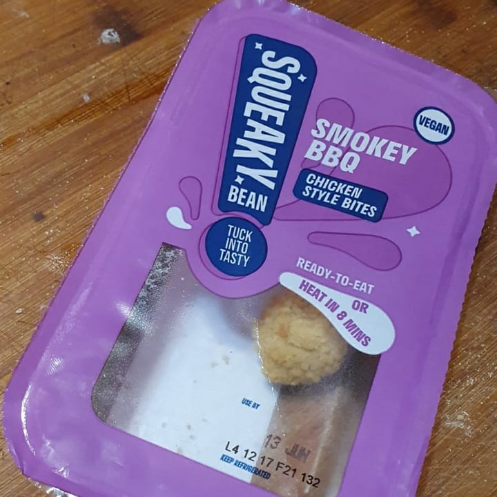 photo of Squeaky Bean Smokey BBQ Chicken Style Bites shared by @theveganwitch on  22 Jun 2021 - review