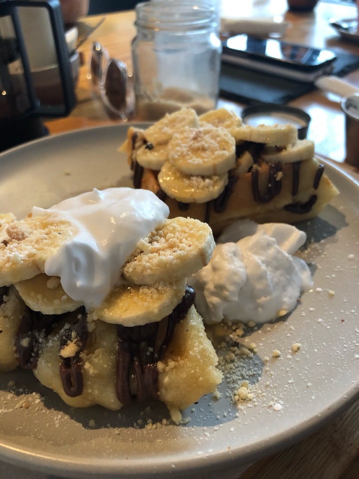 photo of Jessy's Waffles She’s bananas shared by @vegancathy on  29 Jul 2019 - review