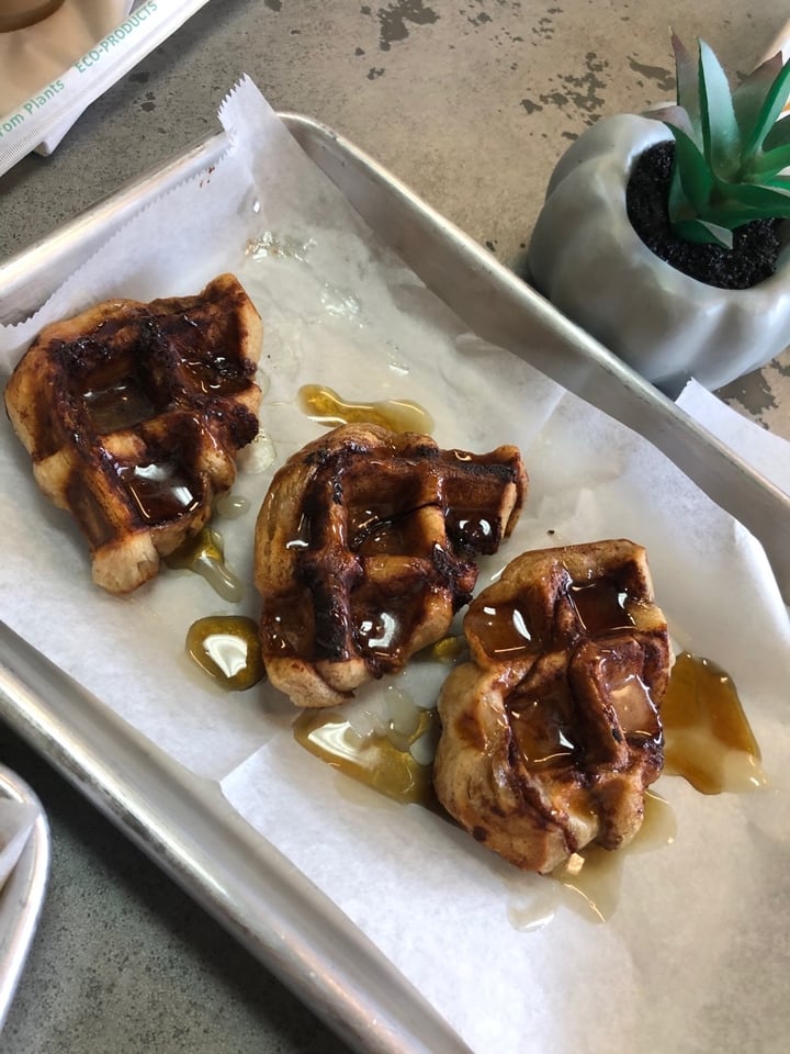 review photo of & Juice Co. Waffle Bites shared by @olivepet on 25 Feb 2020 - review