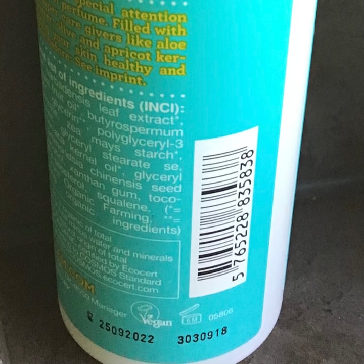 photo of Urtekram Body Lotion shared by @snobolino on  19 Jun 2021 - review