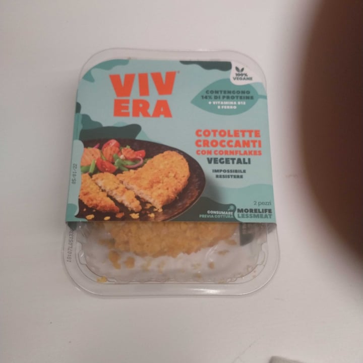 photo of Vivera Cotolette Croccanti Con Corneflakes Vegetali shared by @marygrace65 on  16 Dec 2021 - review