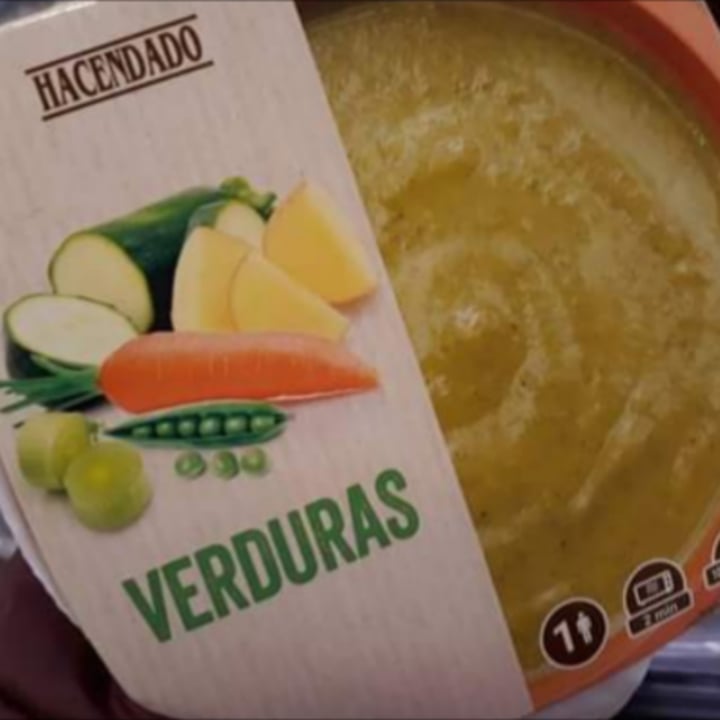 photo of Hacendado Crema De Verduras shared by @olgaleiva on  19 Feb 2021 - review