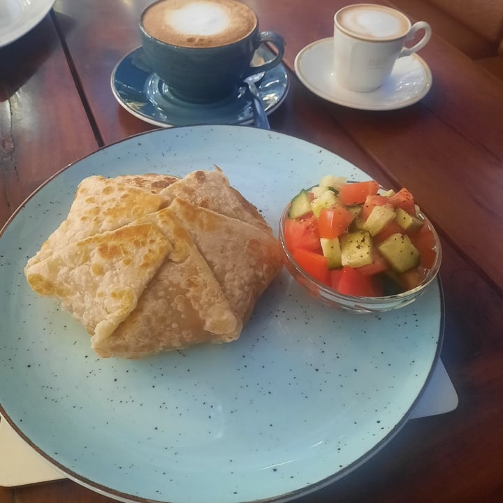 photo of Cleavy's Vegan & Vegetarian Eatery Breakfast Toastie shared by @nicoleen on  27 May 2022 - review