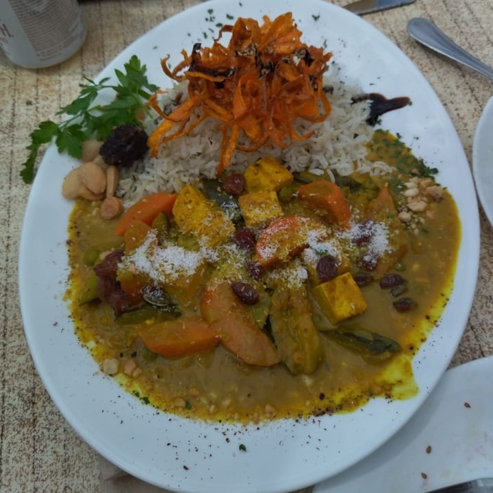 photo of Tetería Baraka Tofu al curry shared by @animaleslibres on  25 Apr 2022 - review