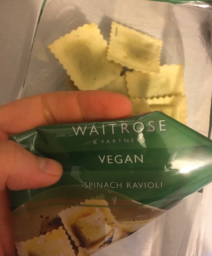 review photo of Waitrose Vegan spinach ravioli shared by @hollydylan on 04 Feb 2020 - review