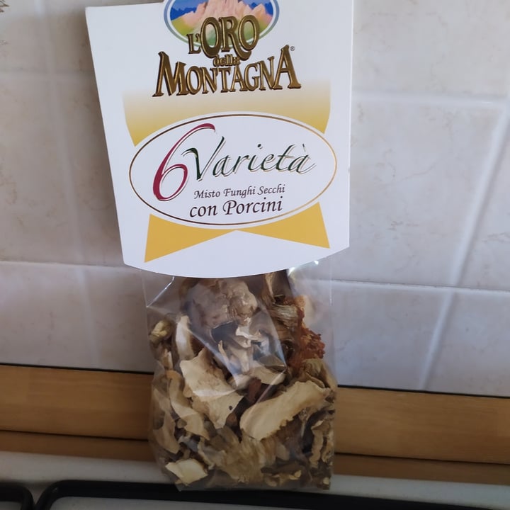 photo of L'oro della montagna Misto Funghi Secchi Con Porcini shared by @andreino on  24 Jul 2022 - review