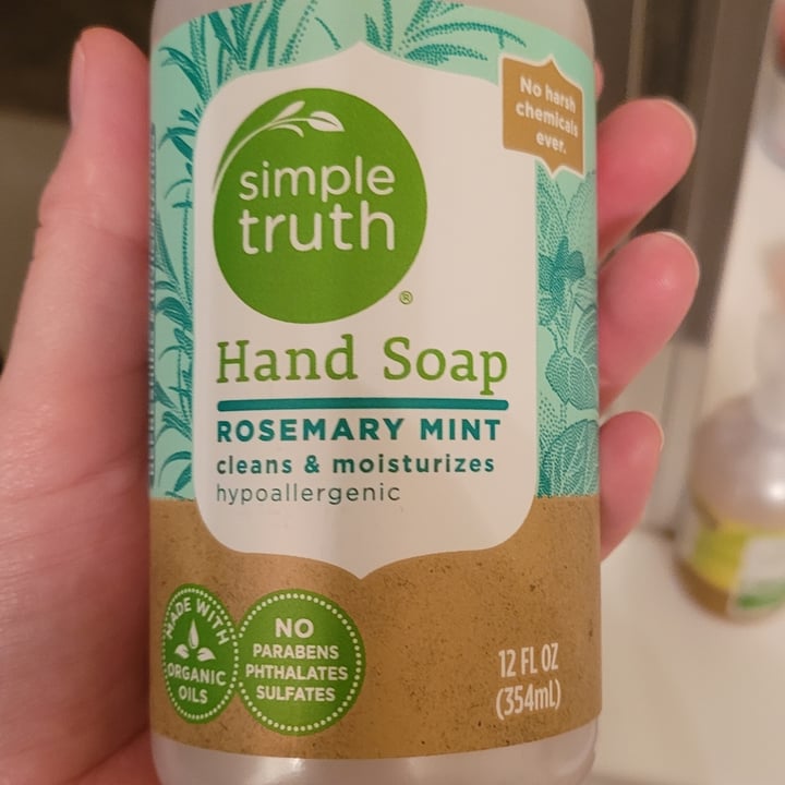 photo of Simple Truth Rosemary Mint Soap shared by @rconnor3 on  23 Nov 2020 - review