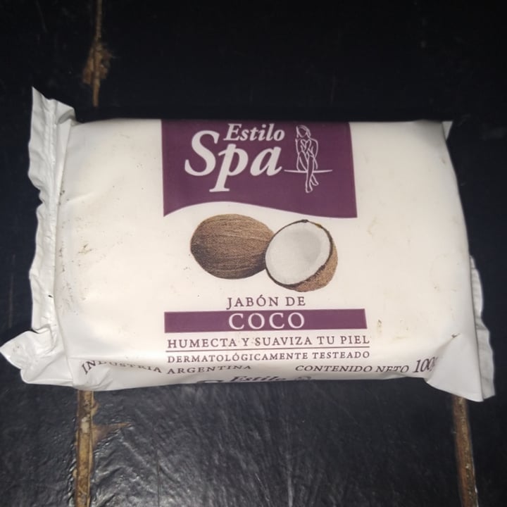 photo of Estilo Spa Jabon de coco shared by @pedrovegano on  27 Feb 2021 - review