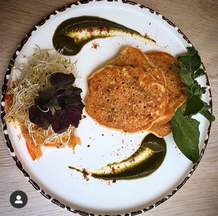 photo of Stem + Glory London Kimchi Pancakes shared by @perdi on  04 Dec 2019 - review