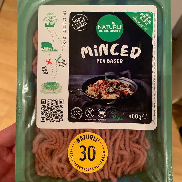 photo of Naturli' Minced shared by @sh0405 on  08 May 2020 - review