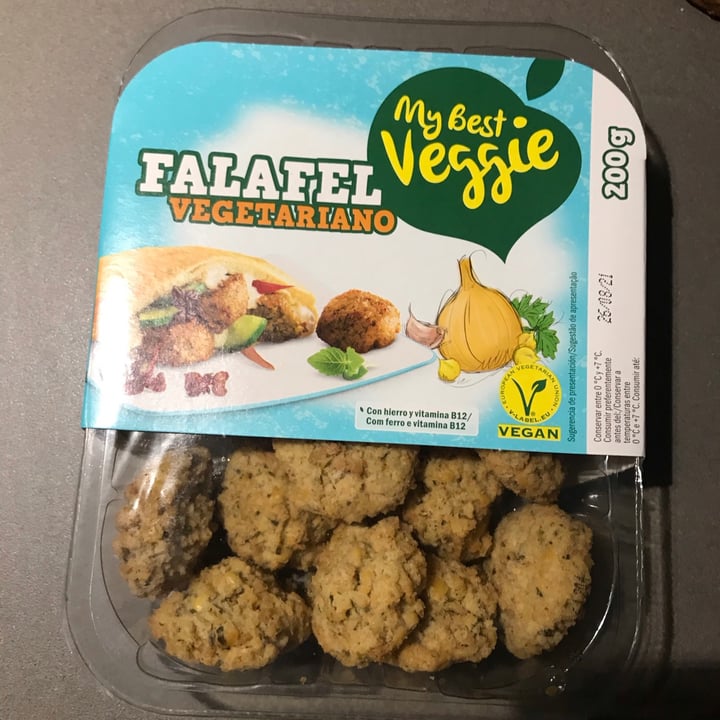 photo of My Best Veggie Falafel vegetariano shared by @srta-marta on  18 Aug 2021 - review