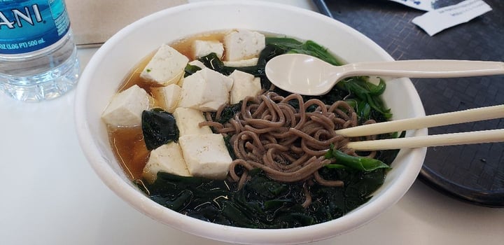 photo of Sankaku Tofu Soba Bowl shared by @louisr on  04 Jan 2019 - review