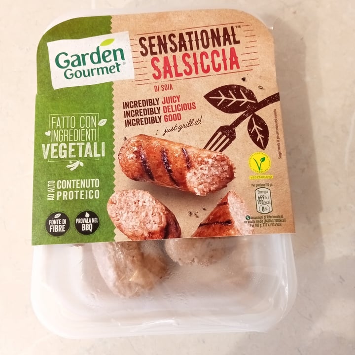 photo of Garden Gourmet Sensational Salsiccia shared by @laleviareggio on  05 May 2022 - review