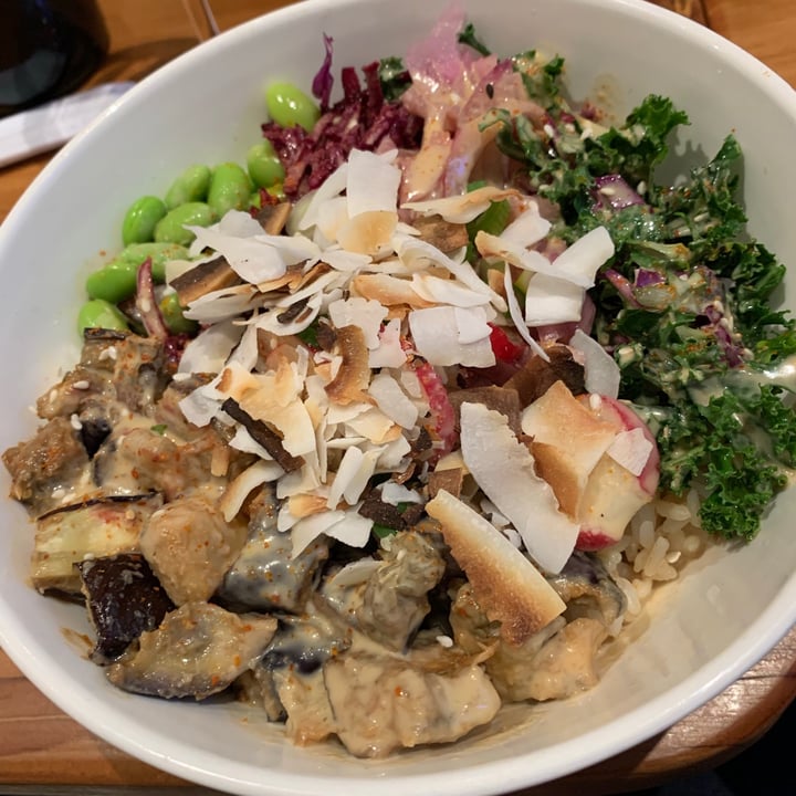 photo of The Poke Co - Sea Point Miso Eggplant Poke Bowl shared by @ripple on  06 Aug 2021 - review