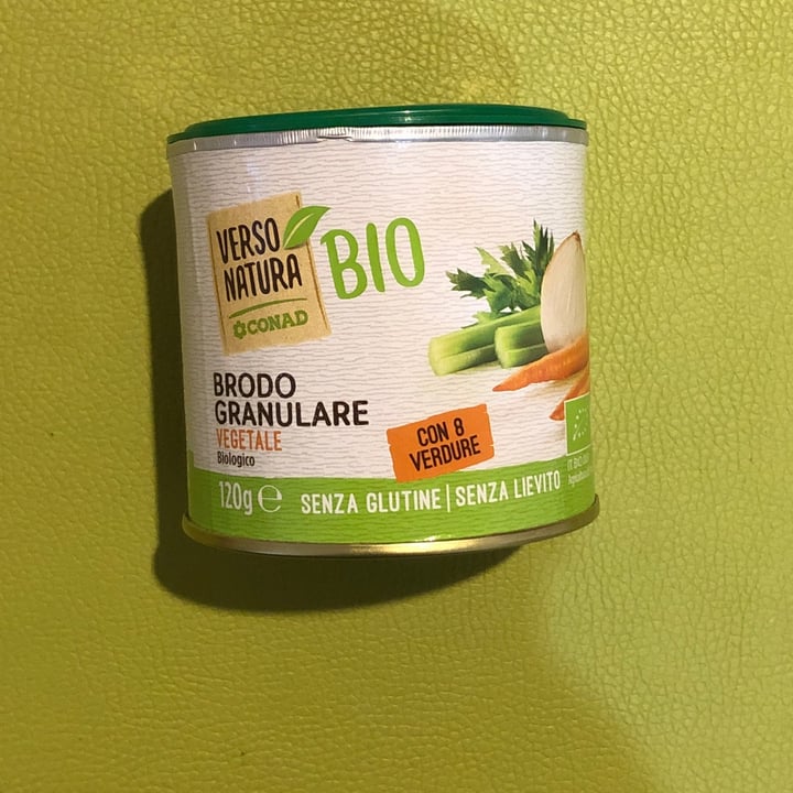 photo of Verso Natura Conad Veg Brodo granulare  Vegetale shared by @fediliberti on  21 Jun 2022 - review