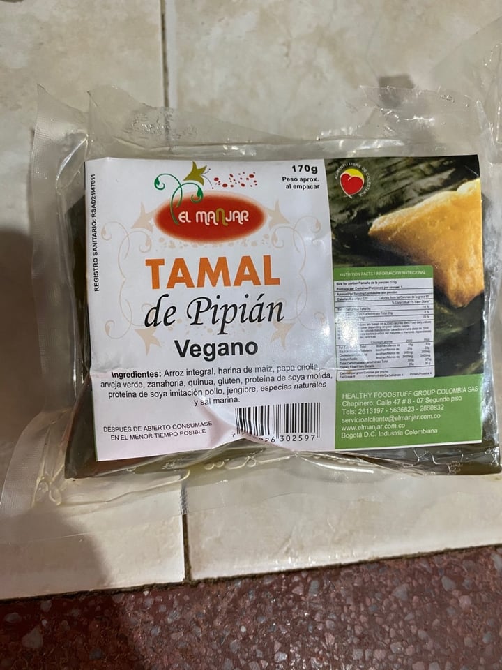 photo of El Manjar Tamal de Pipian shared by @marilynsan on  25 Dec 2019 - review
