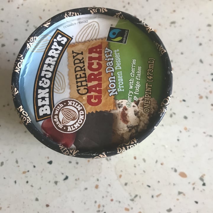 photo of Ben & Jerry's Cherry Garcia Non-Dairy Frozen Dessert shared by @gcalligy1 on  08 Jun 2020 - review