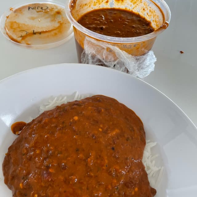 Foto del piatto “Lentil Makhani”