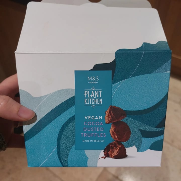 review photo of Plant Kitchen (M&S) Cocoa Dusted Truffles shared by @becks1871 on 13 Jan 2022 - review