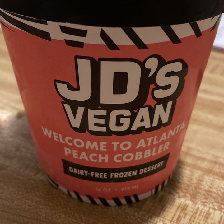 review photo of JD’S VEGAN Peach Cobbler Frozen Dessert shared by @vegasvegan1310 on 21 Apr 2022 - review