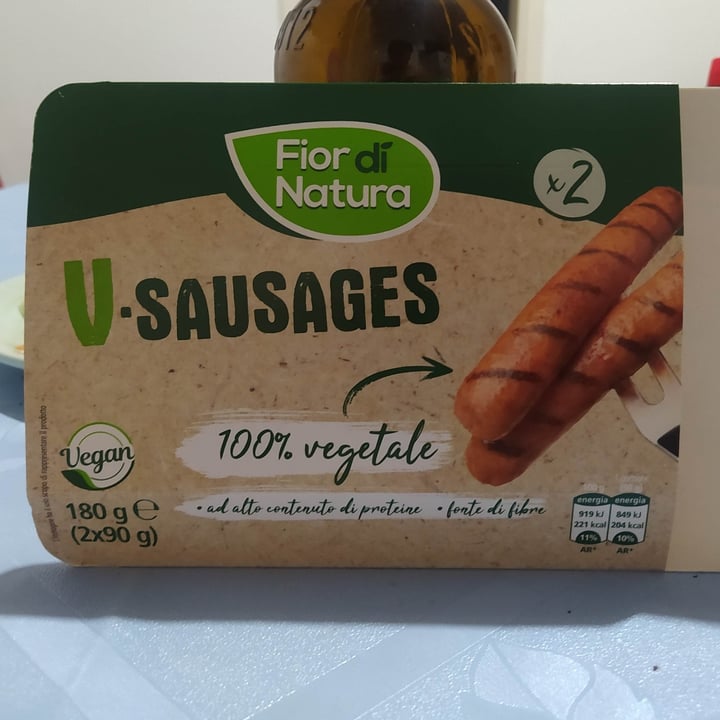 photo of Fior di Natura V-Sausages shared by @pepperoma on  28 Jun 2022 - review
