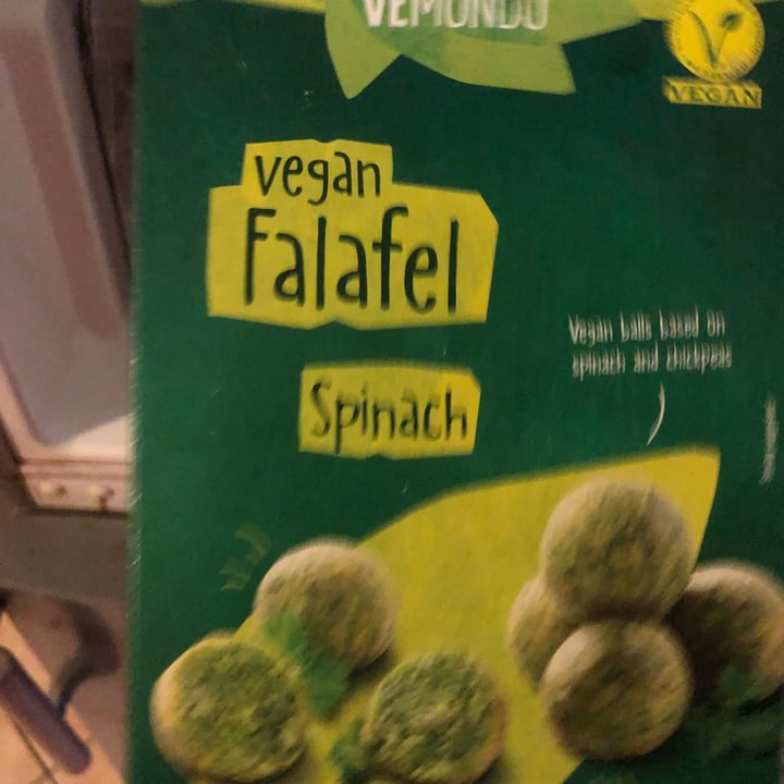 photo of Vemondo Vegan Falafel Spinach shared by @lalisa on  10 Sep 2022 - review