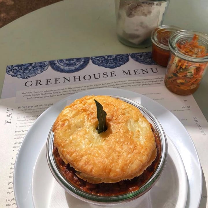 photo of Greenhouse, Constantia Wholesome Pot Pie shared by @capetownvegan on  19 Oct 2022 - review