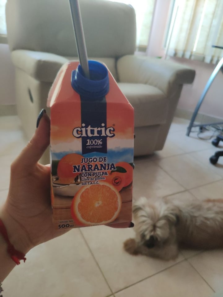 review photo of Citric Jugo de naranja Con Pulpa shared by @agosq1 on 28 Feb 2020 - review