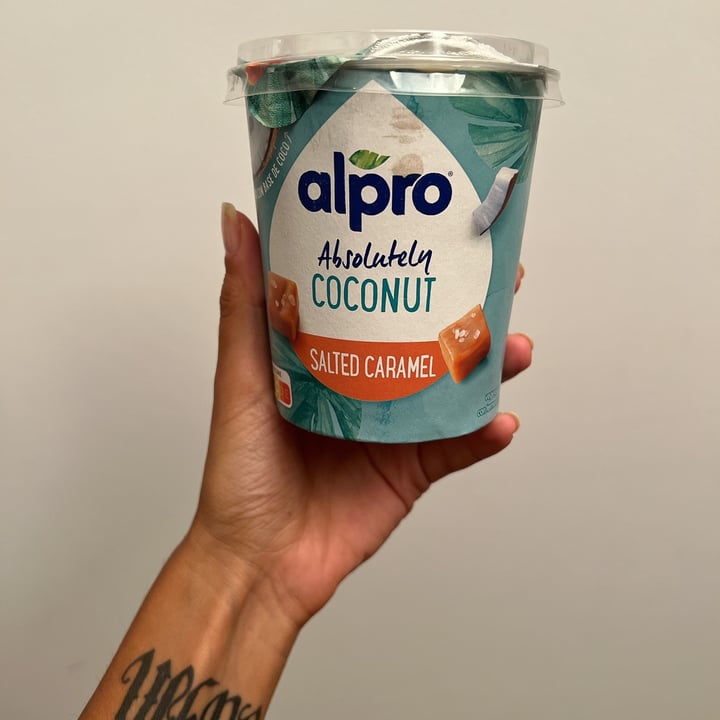 photo of Alpro absolut coconut salted caramel shared by @monica on  15 Sep 2022 - review