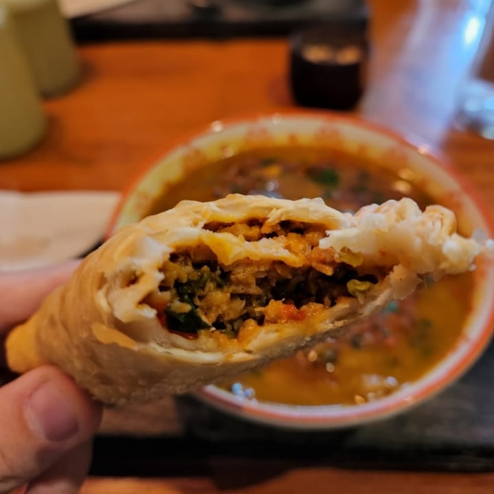 review photo of Wara espacio saludable Empanada frita de "carne" shared by @tuliana on 21 Jun 2022 - review