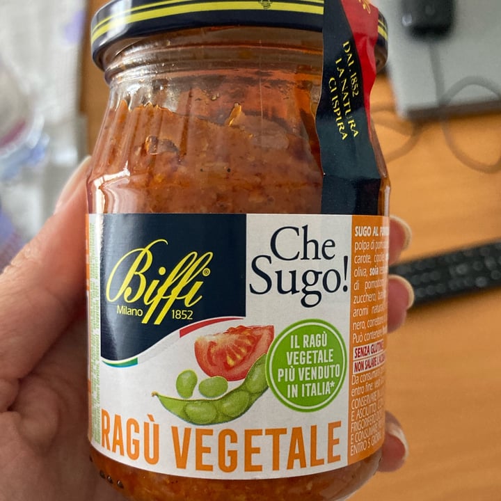 review photo of Biffi Che Sugo! Ragù Vegetale (in vetro) shared by @greta90 on 19 Aug 2022 - review