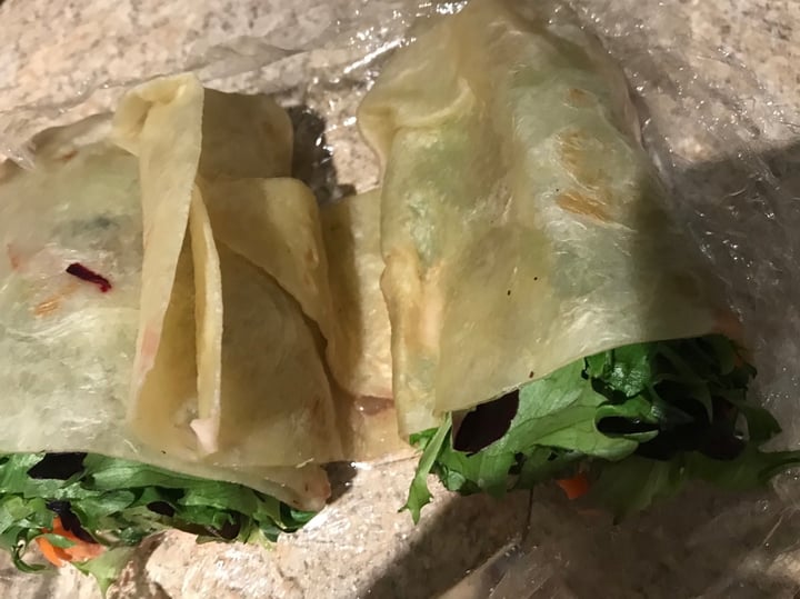 photo of Bunny's Nook Kitchen Vegan Veggie Wrap shared by @llovevegan on  23 Feb 2020 - review