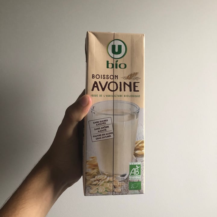 photo of U bio Lait D'avoine shared by @adamr on  20 Sep 2021 - review