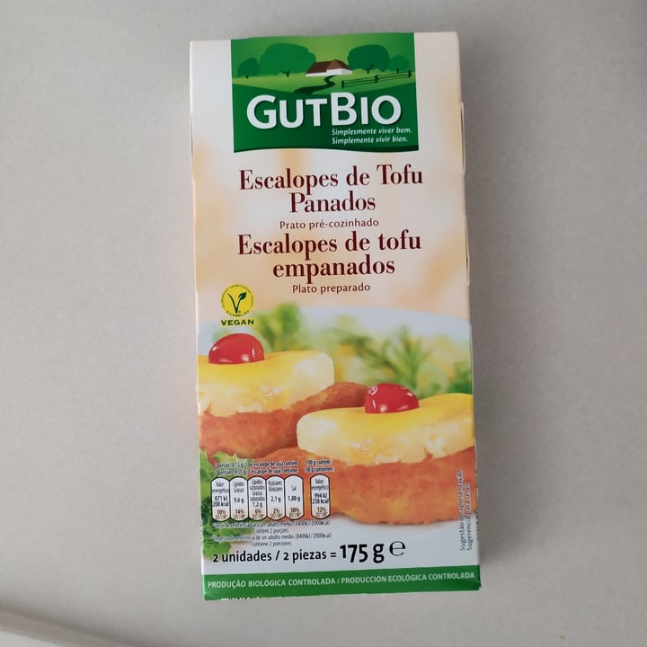 photo of GutBio Filetes de tofu panados shared by @domineire on  17 Jun 2022 - review