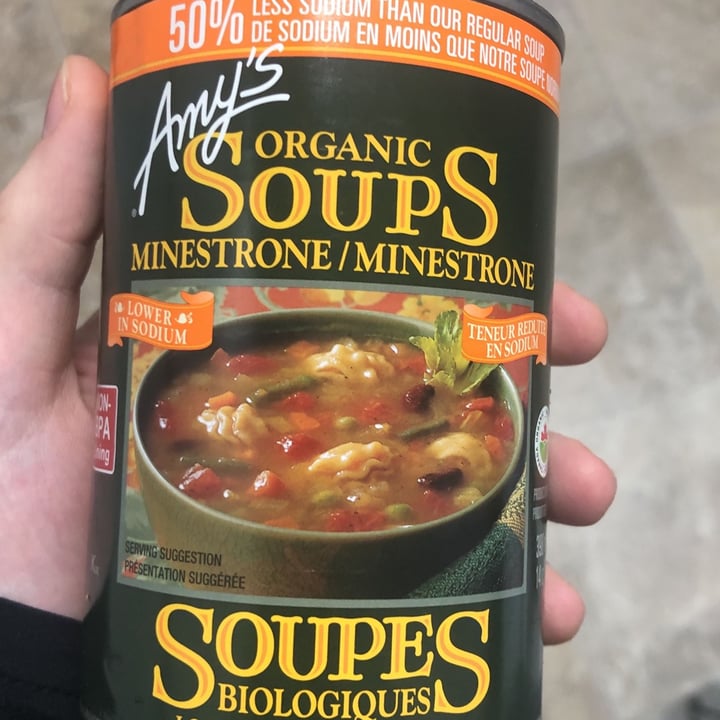 review photo of Amy’s Amy's Organic Soups Minestrone shared by @arathoughts on 17 Dec 2021 - review