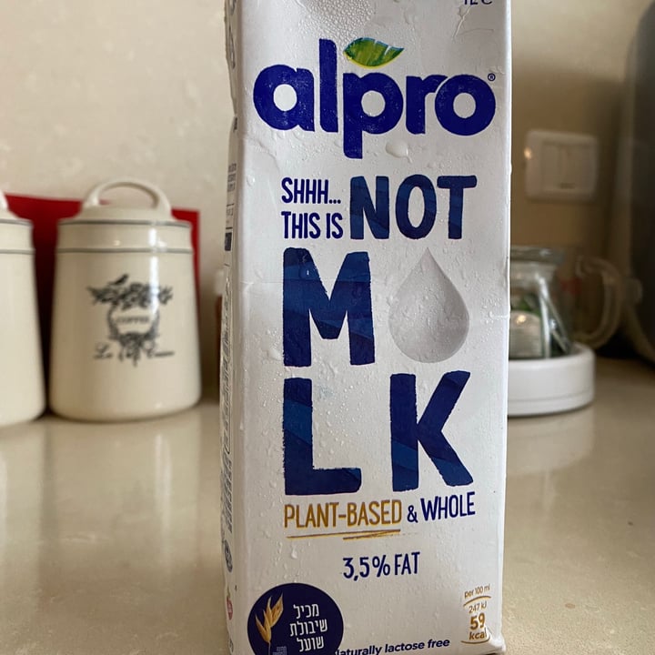 photo of Alpro This is not milk 3,5% Fett shared by @kerent10 on  13 Aug 2021 - review