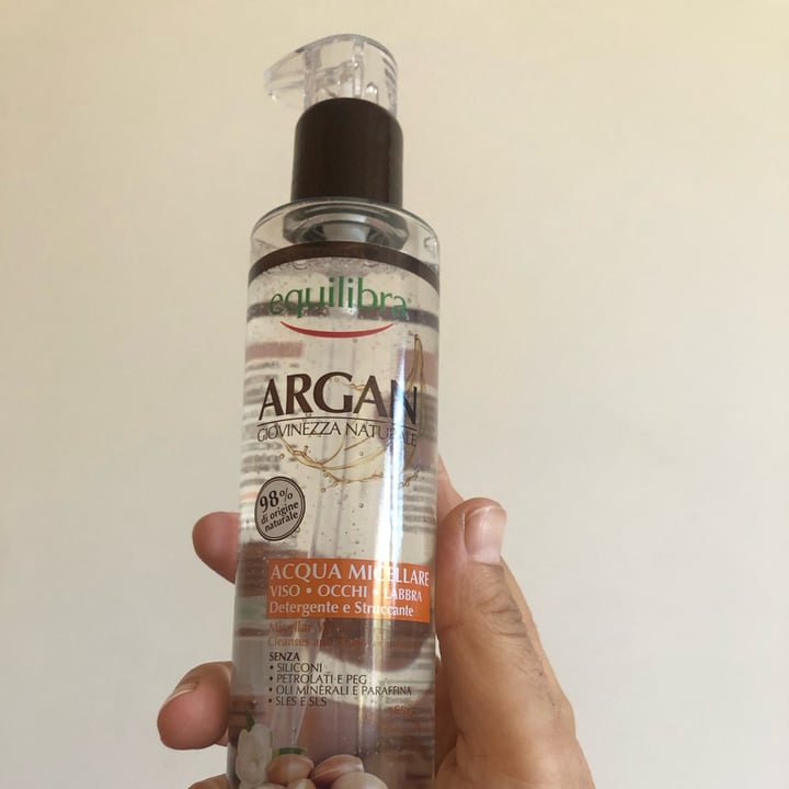 photo of Equilibra Acqua micellare argan shared by @violettaplantbased on  17 Oct 2022 - review
