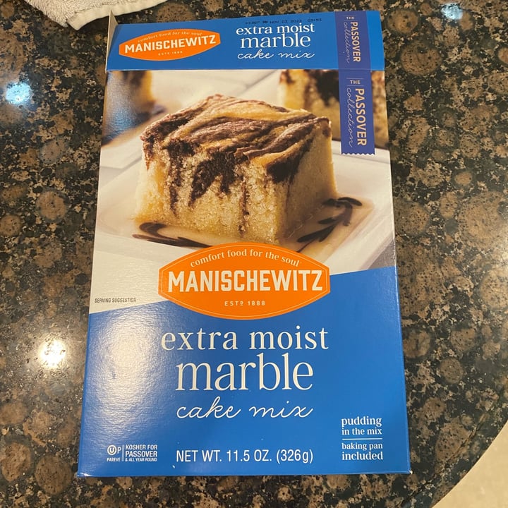 photo of Manischewitz extra moist marble cake mix shared by @isa1ness on  22 Apr 2022 - review