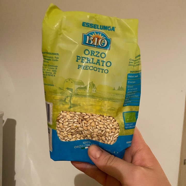 photo of Esselunga Bio Orzo perlato shared by @effymusic on  09 Jul 2022 - review