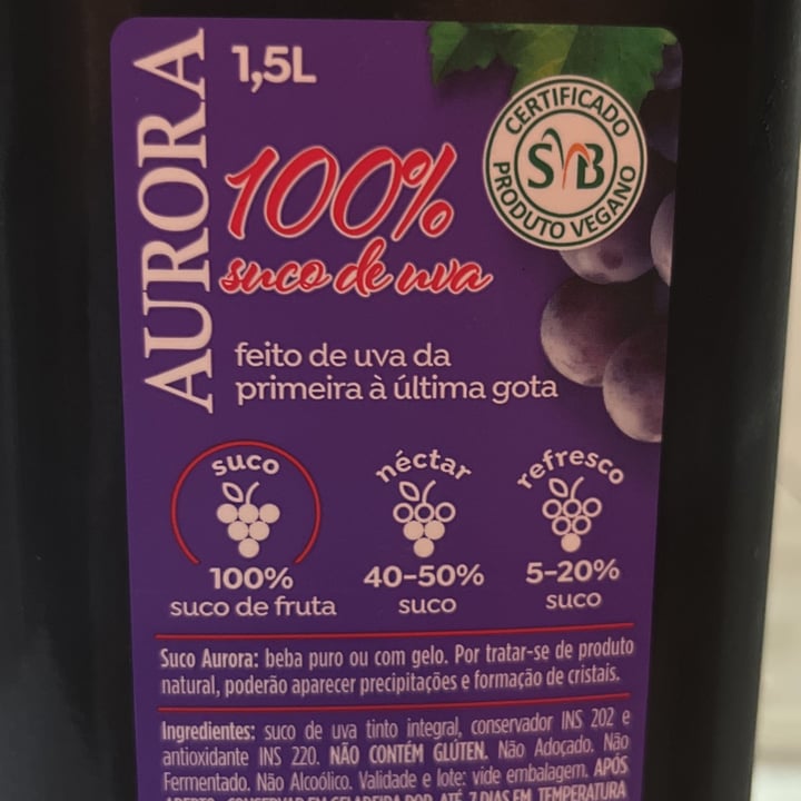 photo of Aurora vinicola Suco de uva shared by @febritto on  29 Nov 2022 - review