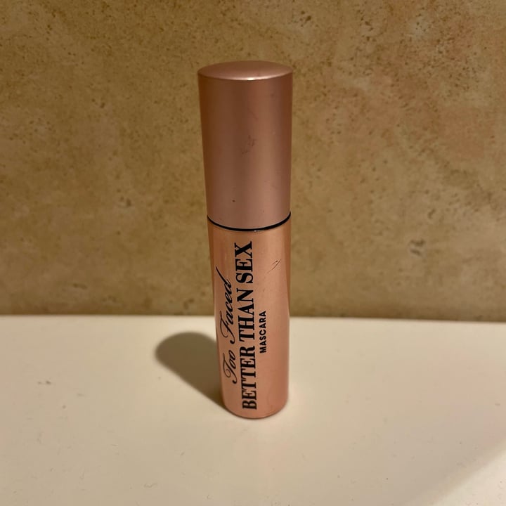 photo of Too Faced Better than Sex Mascara shared by @appleappleamanda on  30 Aug 2022 - review