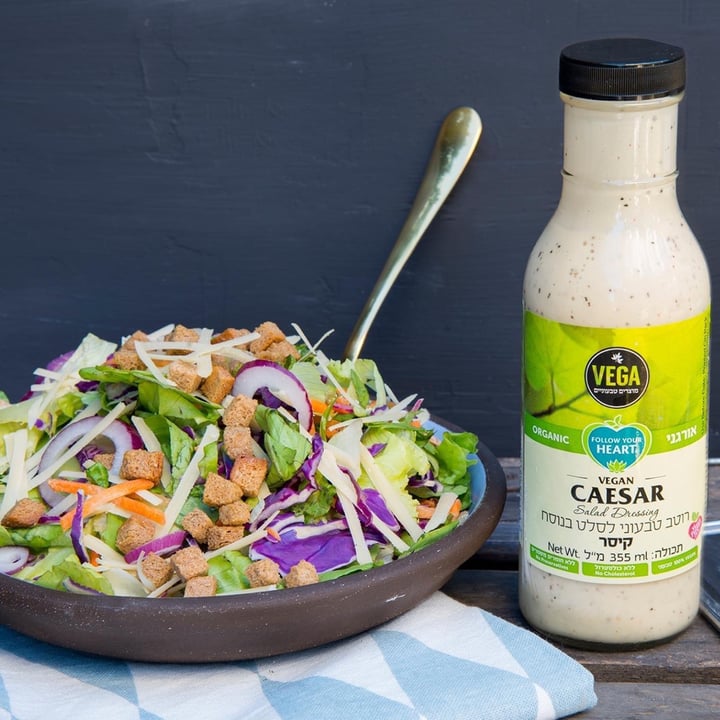 photo of Follow your Heart Caesar Salad Dressing shared by @vegantobi on  14 Feb 2021 - review