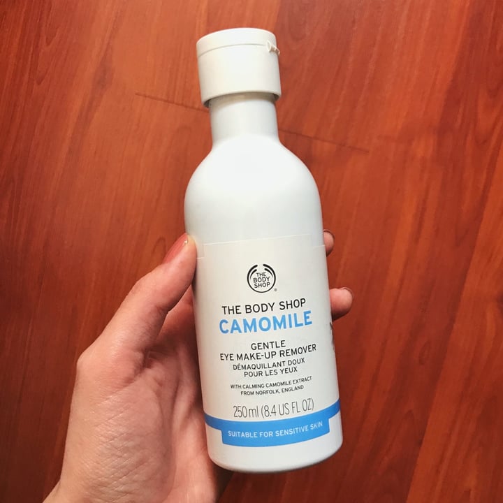 The Body Shop Camomile Gentle Eye Makeup remover Review abillion