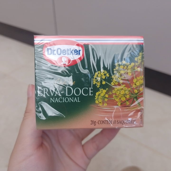 photo of Dr. Oetker Chá de erva doce shared by @kattsu on  22 Nov 2021 - review