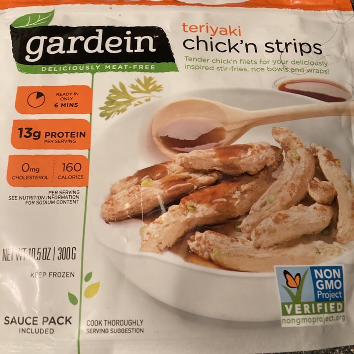 photo of Gardein Teriyaki Chick`n Strips shared by @hartlas on  19 Aug 2021 - review