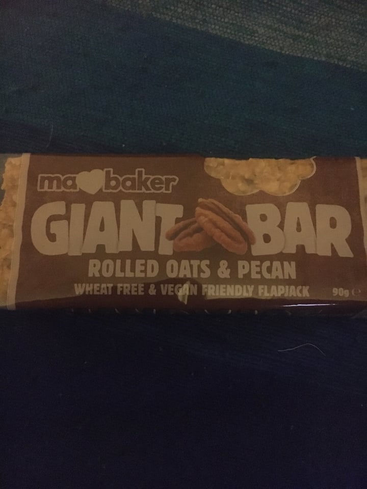Ma baker Giant Bar Rolled Oats & Pecan Review abillion