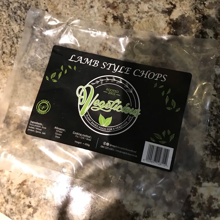 review photo of Vegelicious Lamb Style Chops shared by @sineadf on 10 Sep 2020 - review