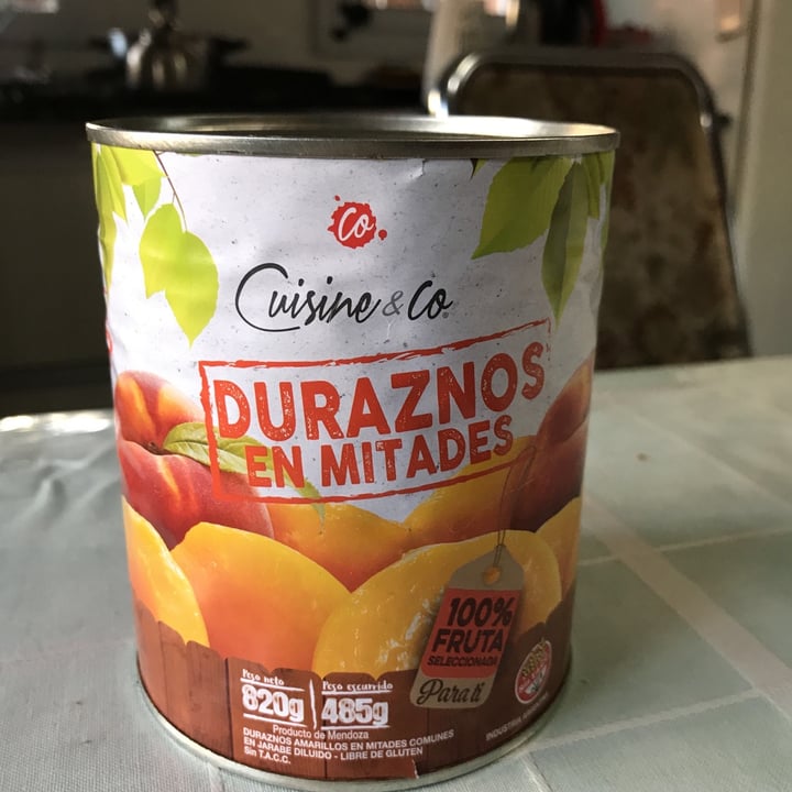 photo of Cuisine & Co Duraznos En Mitades shared by @nachoto on  24 Jul 2020 - review