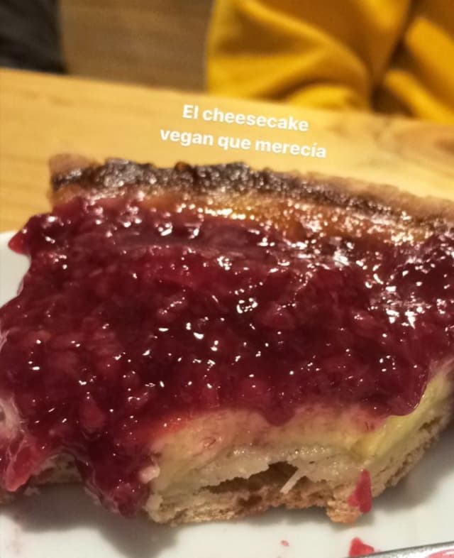 Photo of the dish “Cheesecake vegano”