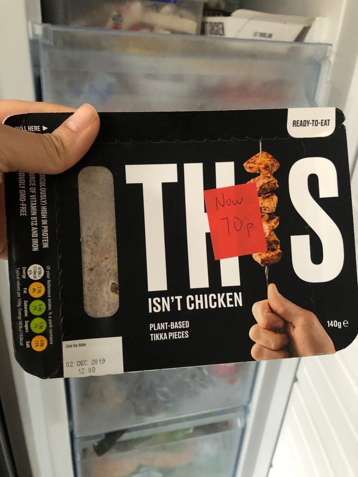review photo of THIS This isn’t Chicken Plant-Based with Tikka shared by @renas on 02 Apr 2020 - review